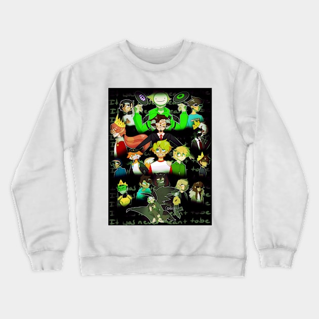 Dream SMP Crewneck Sweatshirt by Grasboompje